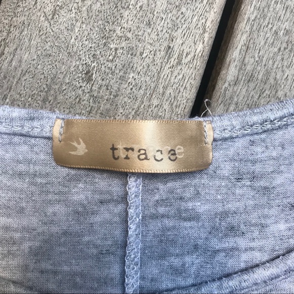 TRACE Light Grey Sleeveless ‘La Mode Paris’ Top - Picture 5 of 5